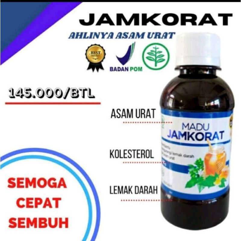 

Madu JAMKORAT Original | Madu Obat Asam Urat Dan Kolesterol Herbal