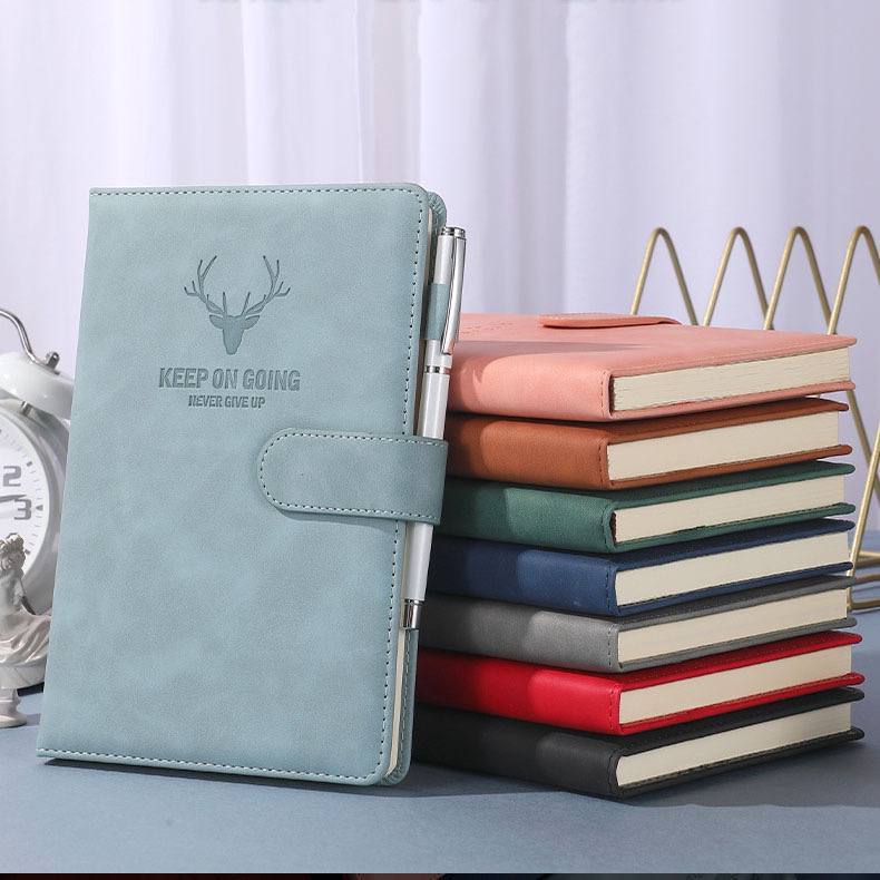 

Toddi Buku Jurnal Hardcover Notebook Diary 68GSM 360 Halaman Grid TL5 Cover Kulit Pu Elegan Rapi