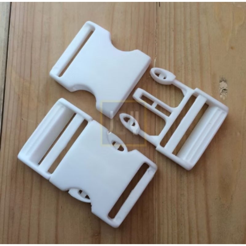 WK - Store | GESPER KUNCI SODOK TAS 3.8 CM BAHAN PLASTIK PPPUTIH