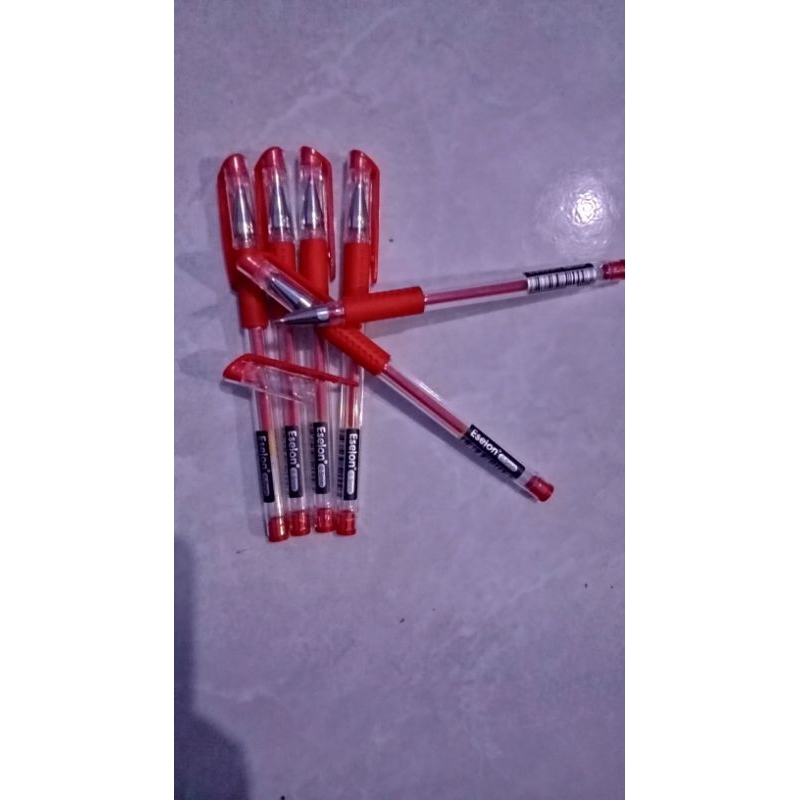 

PULPEN GEL MERAH 5RB ISI 3PCS