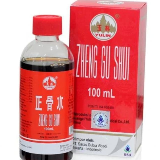 ZHENG GU SHUI 100 ML / MINYAK GOSOK ZHENG GU SHUI 100 ML