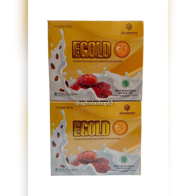 

EGOLD susu kambing etawa isi 10 sachet