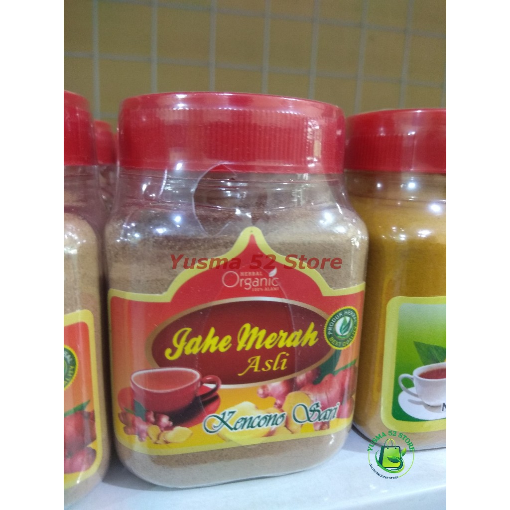 

Jahe Merah Murni Organik Kencono Sari 100 gr tanpa campuran