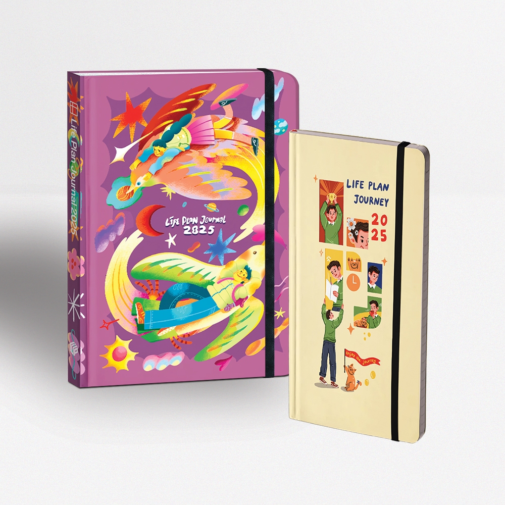 

LIFE PLAN JOURNAL - 2025 PLANNER BUNDLING LIFE PLAN JOURNAL AND LIFE PLAN JOURNEY - PLANNER A5 AND
