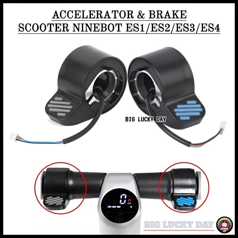 ACCELERATOR / BRAKE SEGWAY NINEBOT ES1 ES2 ES3 ES4 THROTTLE THUMB SPEED DIAL TUAS GAS JEMPOL SCOOTER