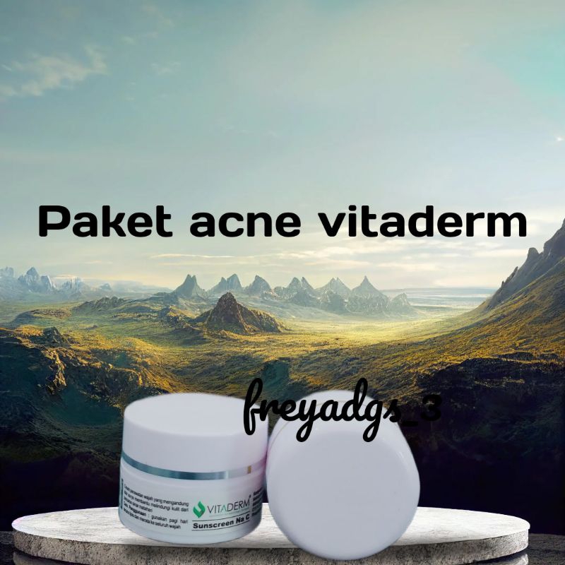 Paket acne Vitaderm
