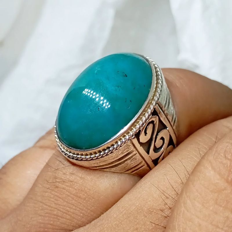 Cincin Pria Bacan Doko Ring Perak Silver 925
