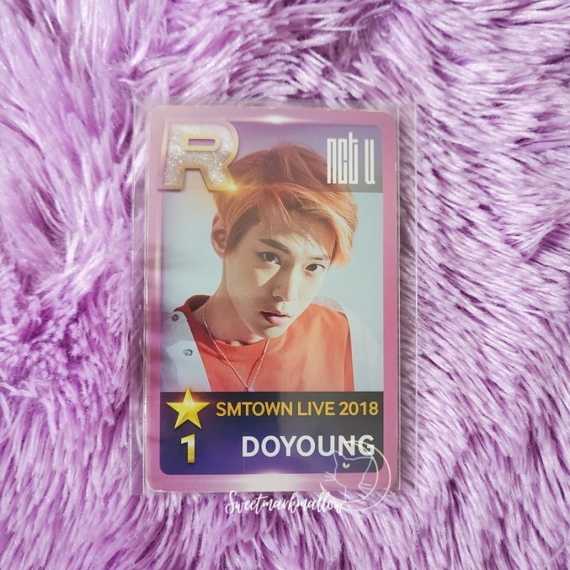 WTS RCARD R CARD SMTOWN LIVE 2018 DOYOUNG NCT 127 OFFICIAL