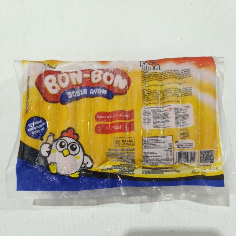 

Bon Bon Sosis Ayam 500gr Isi 30