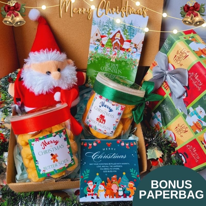 

Hampers Natal Kue Kering / Parcel Kado Natal Cookies / Kado Natal Christmas Gift ( STELLA )