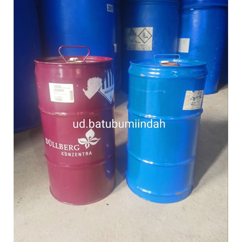 Drum Besi - Jerigen Besi - Tong Besi 30 Liter Plus Tutup