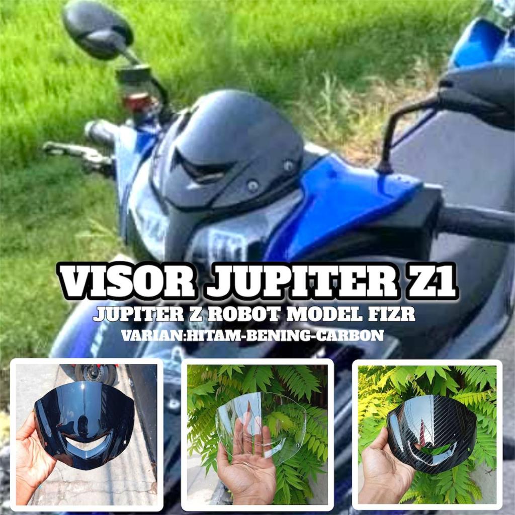 VISOR JUPITER Z1 JUPITER Z ROBOT MODEL FIZR BAHAN FULLAKRILIK UNIVERSAL ZM55