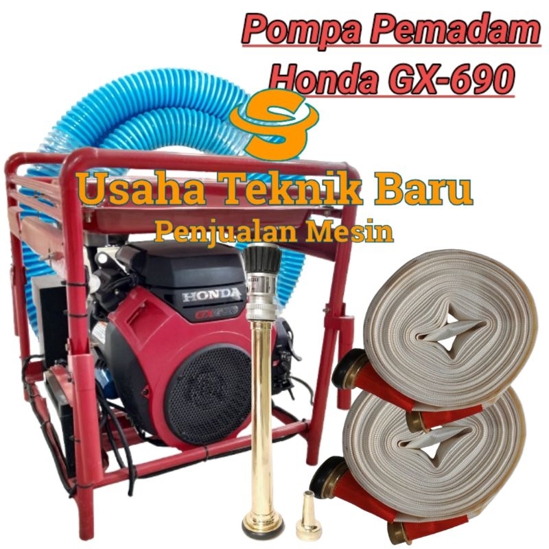Mesin Pompa Alkon Pemadam HONDA GX-690|Fire Pump|Hihg Pressure