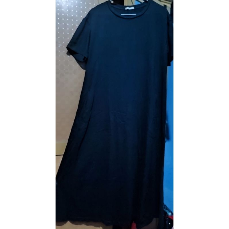 Long Dress Thrift GU Global Uniqlo Like New ❤