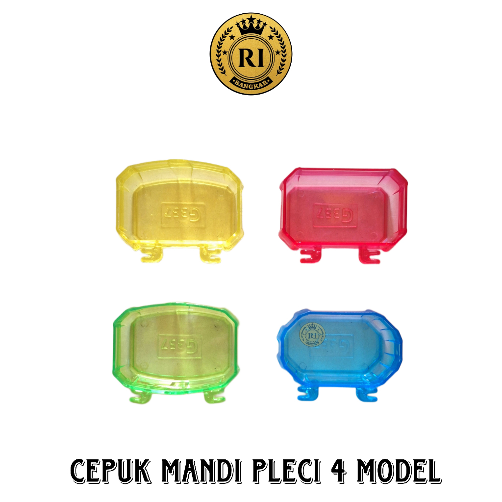 Cepuk Mandi Konin/Pleci Warna