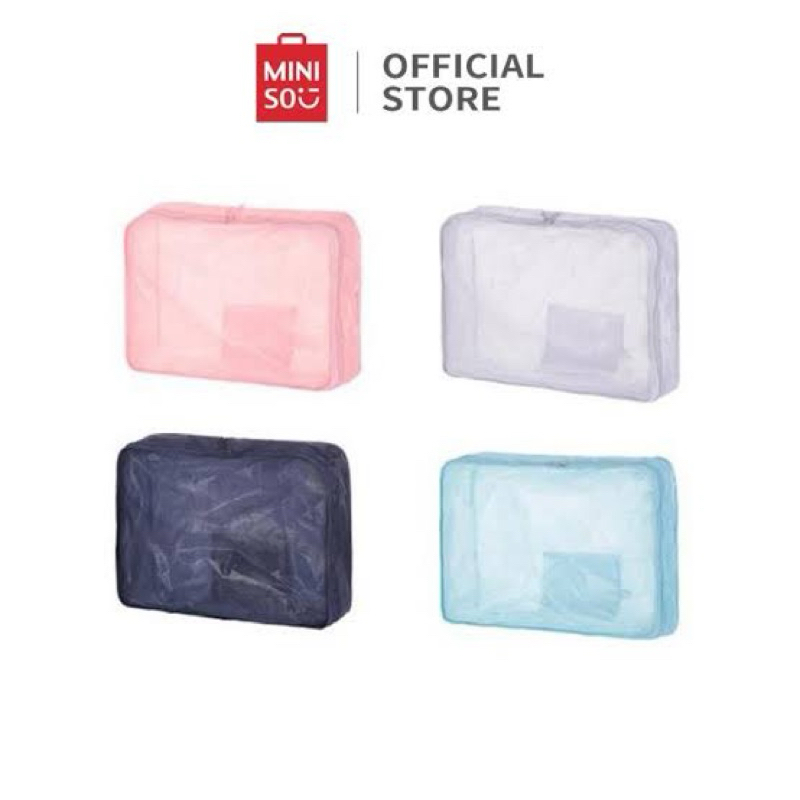 Miniso Minigo Storage Bag for Clothes Size S / Tas travel kaos baju