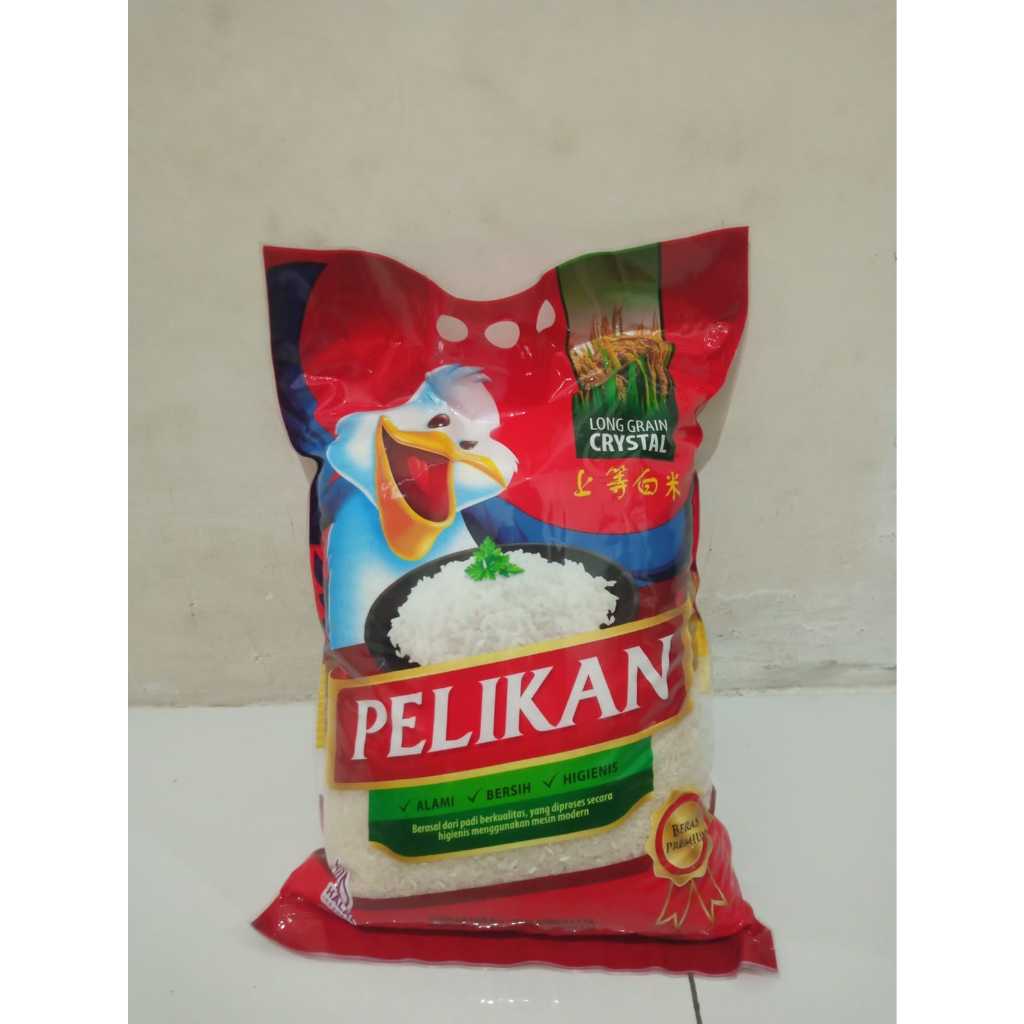 

Pelikan 5 Kg murah - Beras premium murah kemasan 5Kg