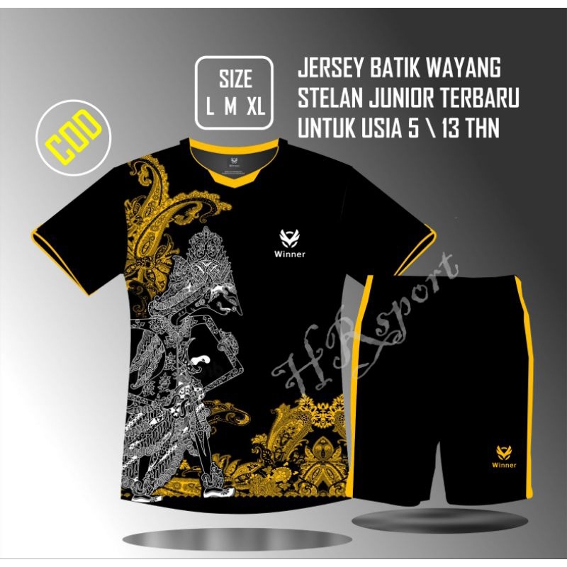 baju bola anak umur 6-12thn cod 1set terlaris olahraga sepakbola futsal volley