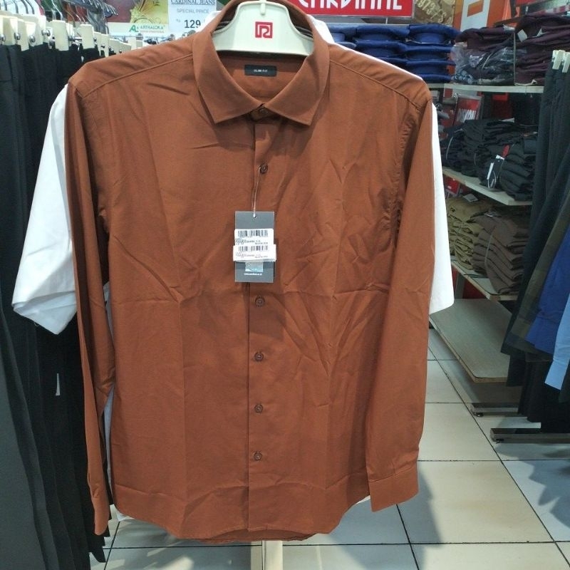 Kemeja Cardinal Formal panjang slimfit by brand Cardinal/CDL