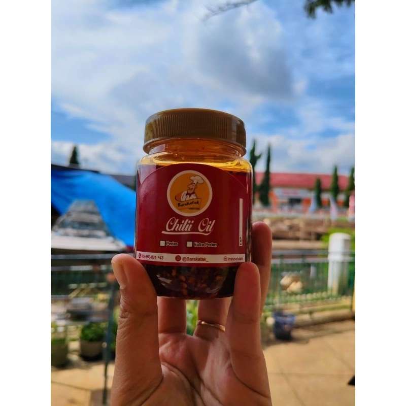 

Sambal Chili Oil Pedas Barakatak isi 150 gr