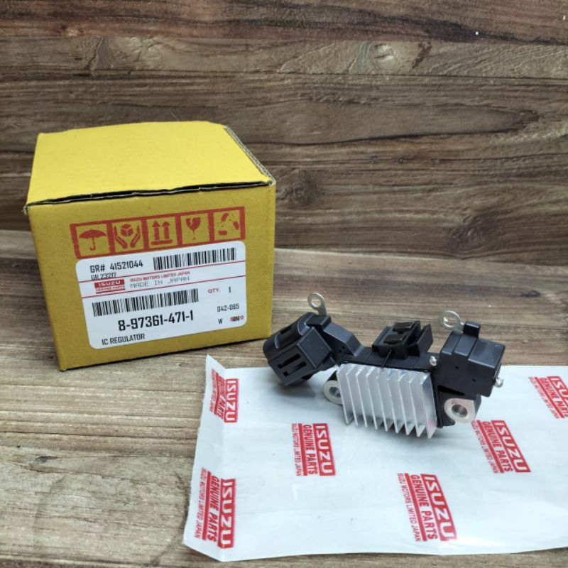 IC Regulator Alternator Dinamo cas Isuzu D-Max 12 Volt K2 Asli