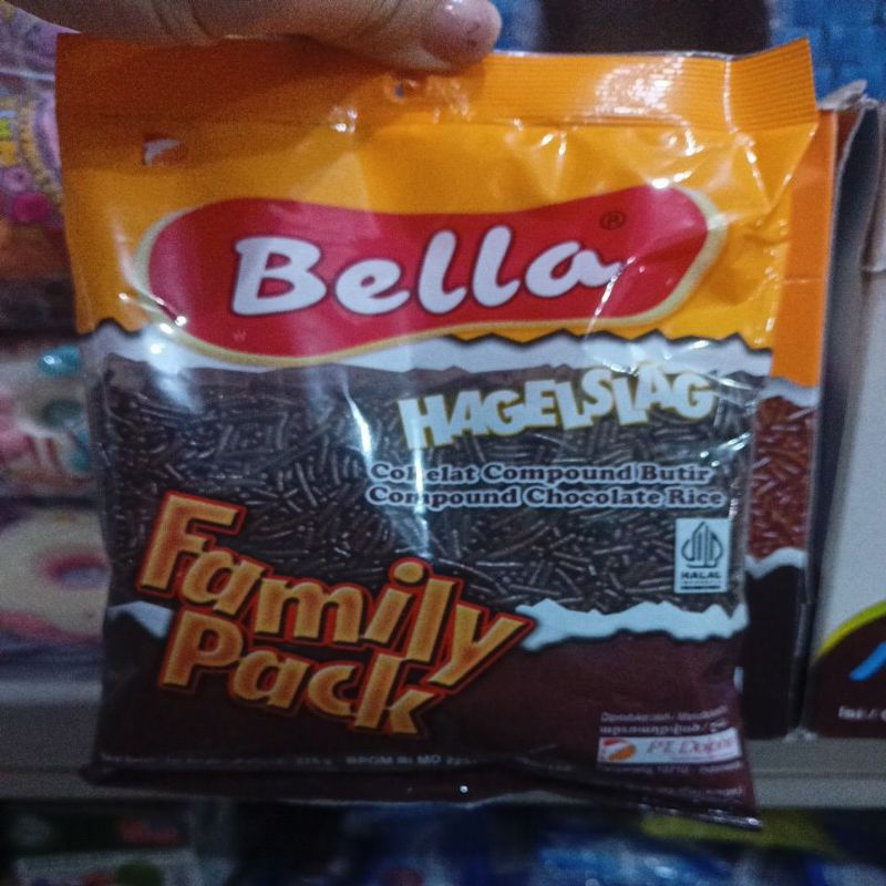 

Bella Hagemislag Family Pack 225gr