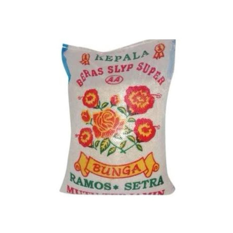 

Beras Ramos Cap Mawar 5Kg