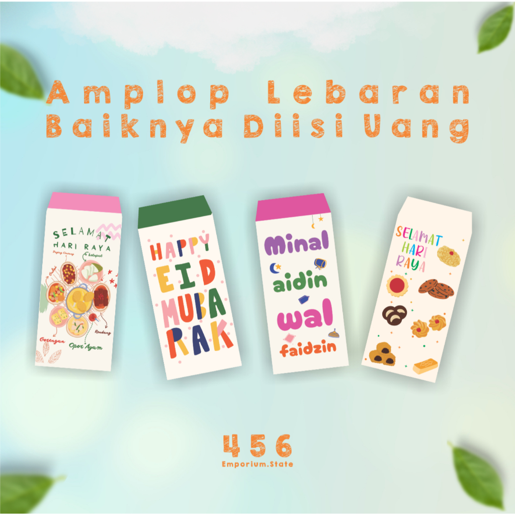 

[Aink Media] 10 Angpao Favorit Toko Amplop Lebaran / Best Eid Envelope