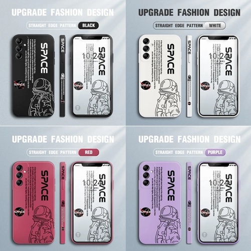Promo 3 Case A13 A34 A54 5G SPACE NASA Cartoon Fashion Softcase Silicone Gambar