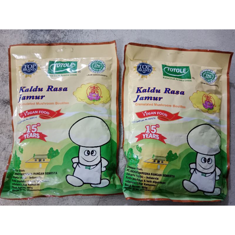 

Kaldu rasa jamur totole 200 gr