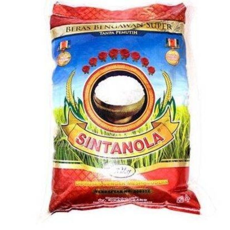 

MURAH Beras SINTANOLA 5KG Premium Original Pulen Putih Bersih / Beras SINTANOLA