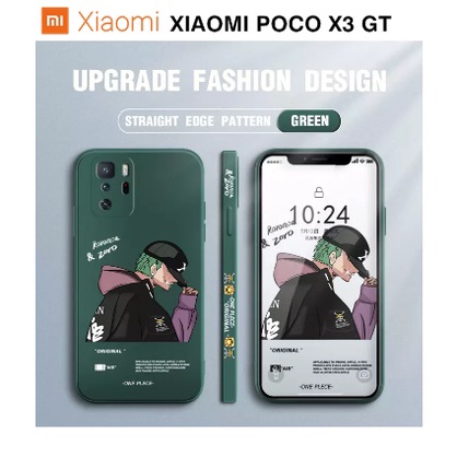 Diskon 15 Case Xiaomi POCO X3 GT ZORO ANIME One Piece Cartoon Fashion Softcase Gambar