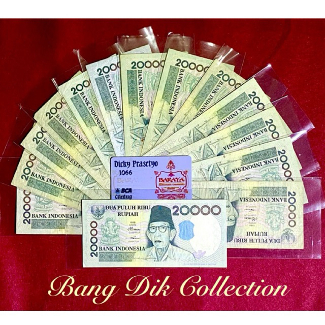 KUNO INDONESIA 20.000 Ki Hajar Dewantara 1998