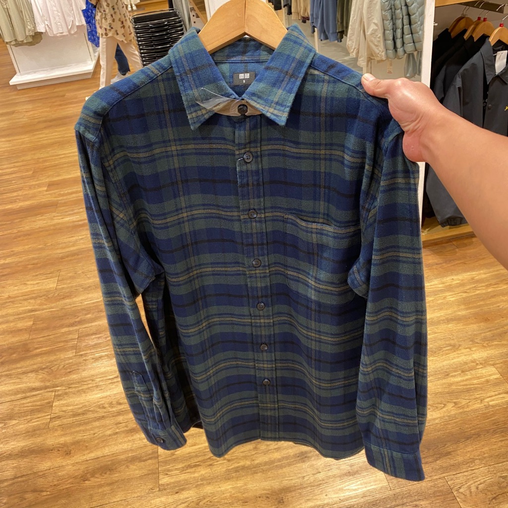 Jastip. Kemeja Flannel Uniqlo (MAN)