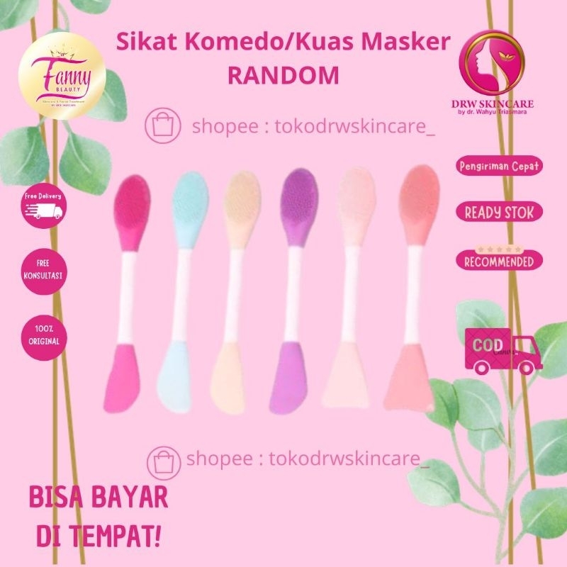 Kuas Masker Silicone / Sikat Komedo