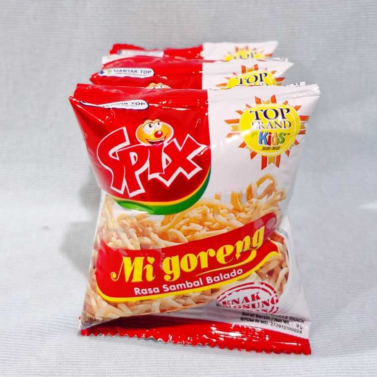 

Spix Mi Goreng Rasa Sambal Balado (1 Renteng isi 10 Pcs)