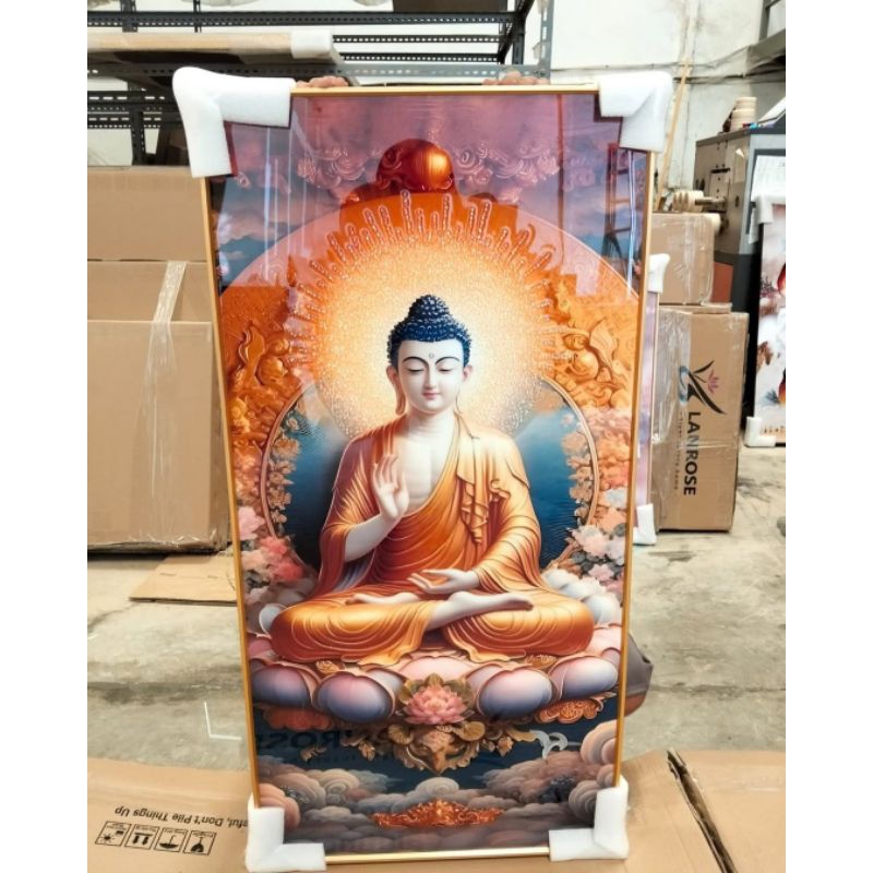 lukisan Porcelain Diamond 5d lukisan gambar Buddha