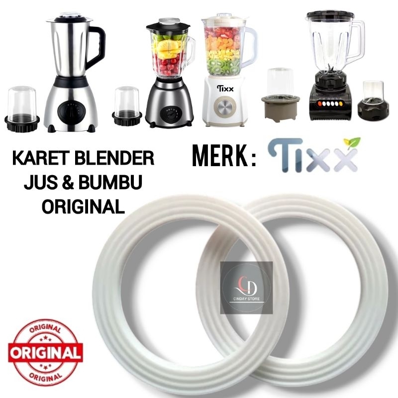 Karet Seal Blender TIXX Jus & Bumbu Original / Seal Anti Bocor Blender Merk TIXX Original