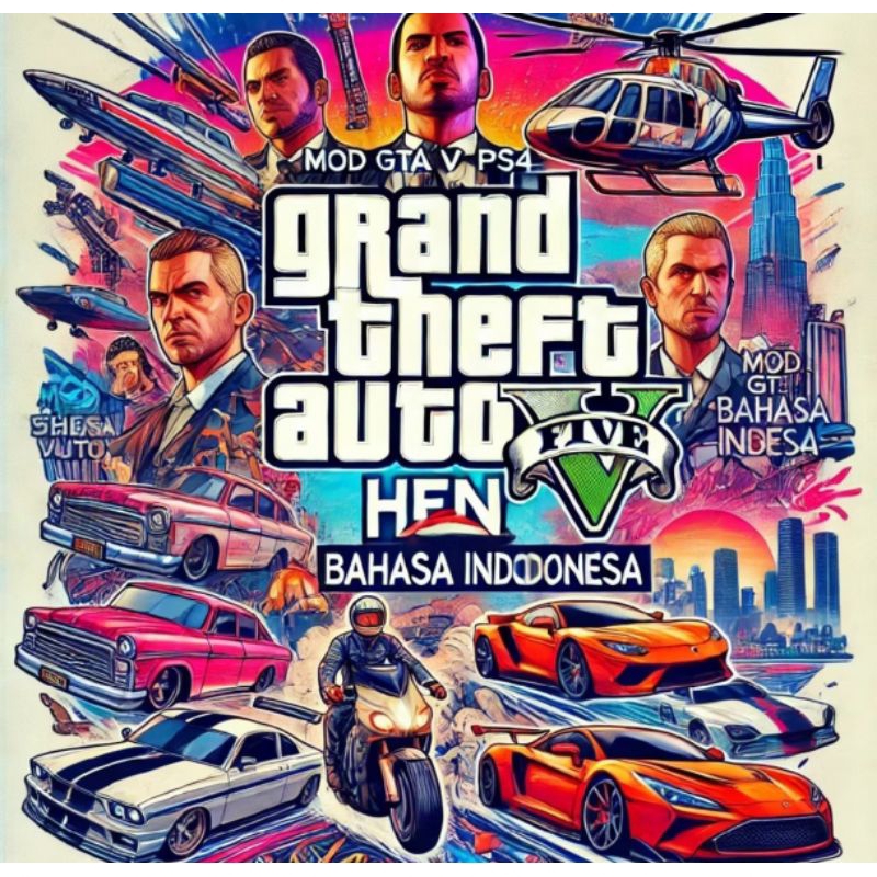 GTA V MOD INDONESIA PS4 HEN