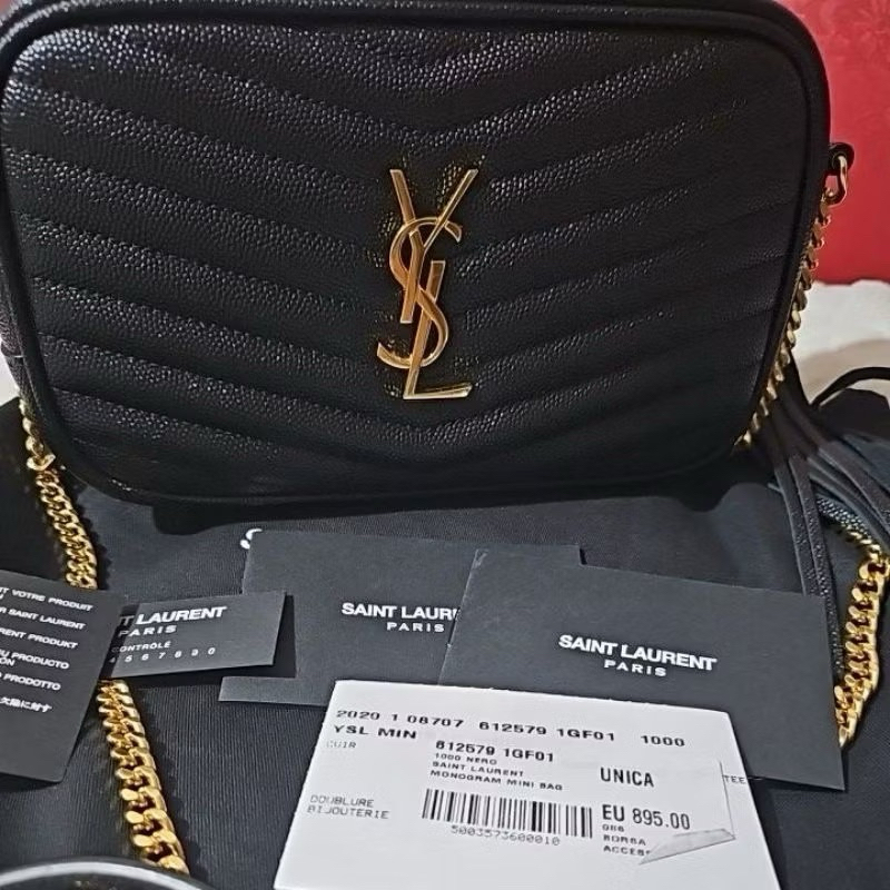 Tas Ysl Monogram mini bag