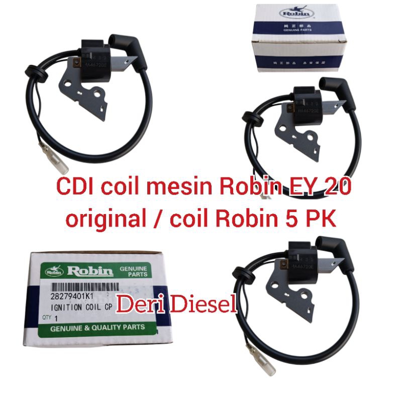 CDI coil mesin Robin EX 17 original / coil Robin EX17 asli