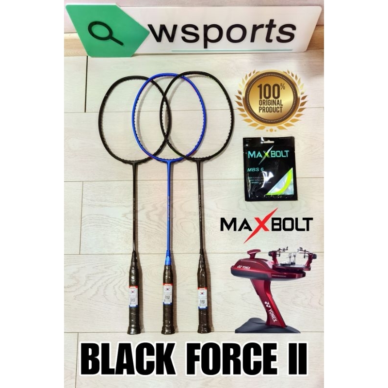 Raket Badminton Maxbolt BLACK FORCE 2 II Original