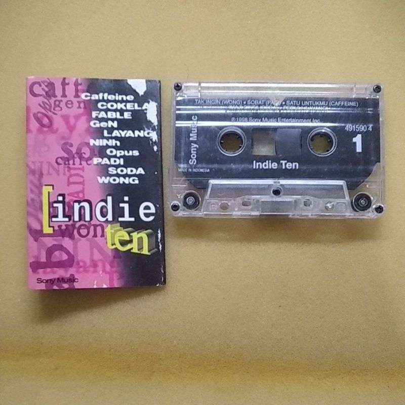 indie Ten. kaset pita