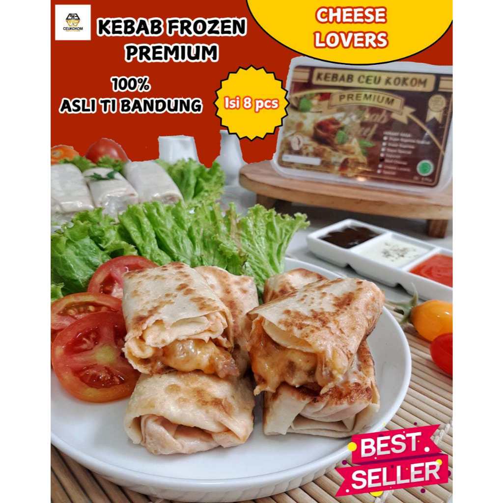 

KEBAB FROZEN PREMIUM CHEESE LOVERS CEU KOKOM