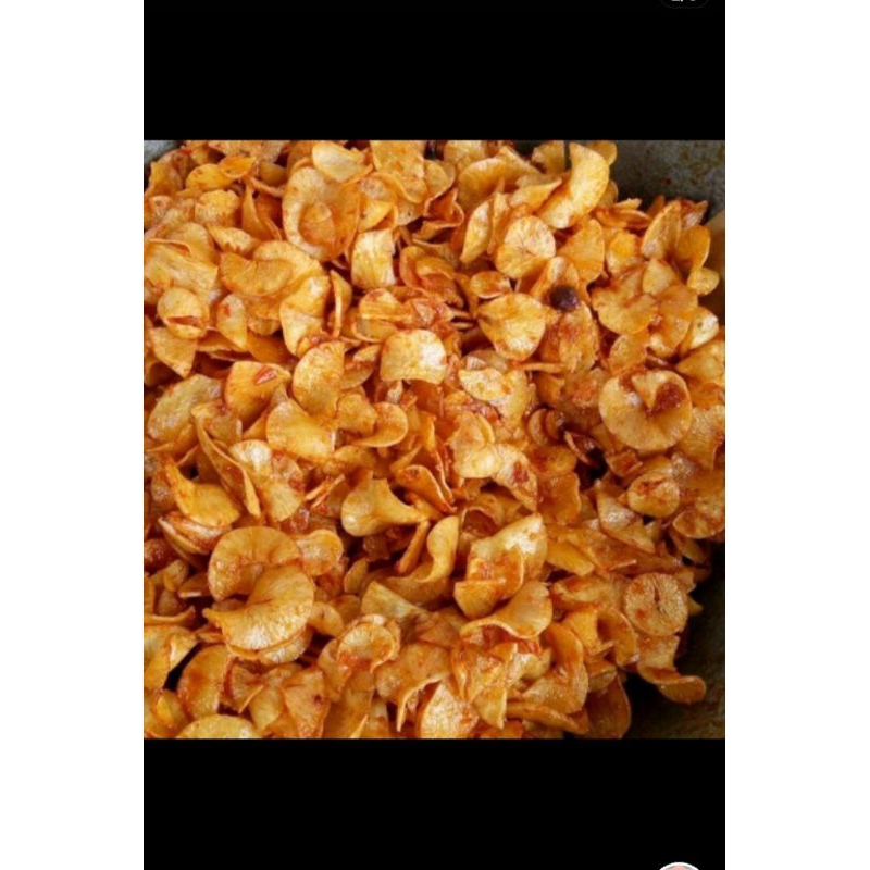 

keripik ketela pedas manis 1kg