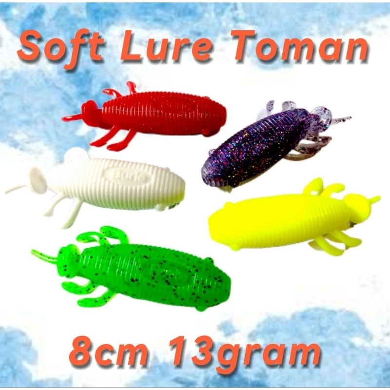 Soft Lure Umpan Casting Toman