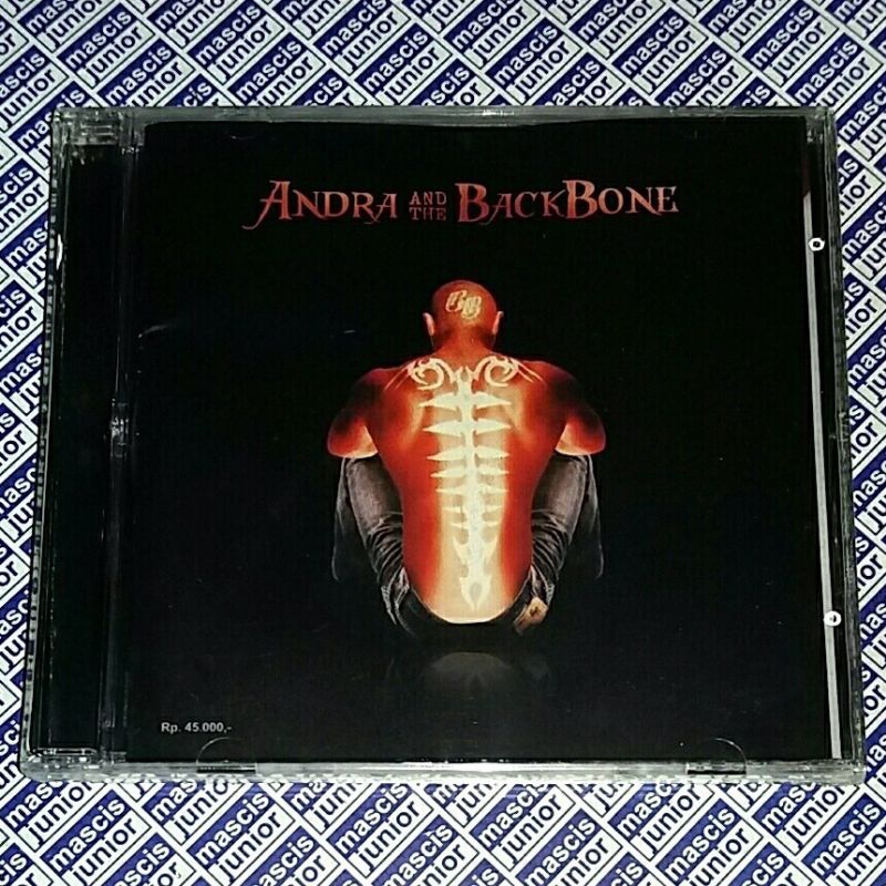 CD Andra And The BackBone - 1st Album eks. Dewa 19 Ahmad Band