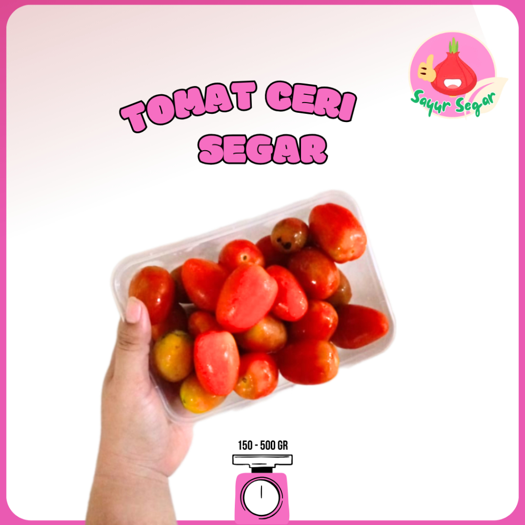 

Sayur Segar - Tomat Ceri Segar / Cherry Tomatoes