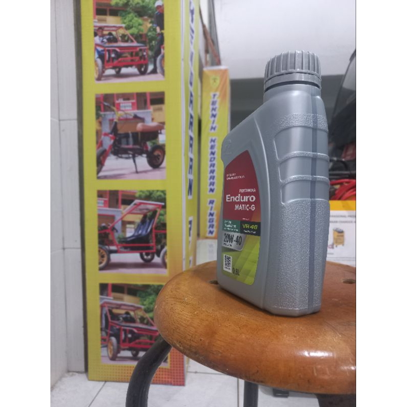 Oli Matic Pertamina Enduro 20W-40 Matic-G 800ml
