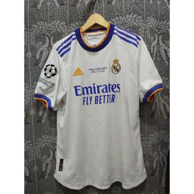 Adidas Final Paris 2022 Emirates Fly Better Jersey